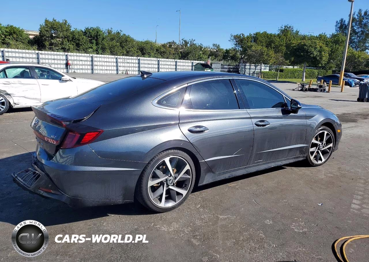 2022 Hyundai Sonata Sel Plus VIN:KMHL44J22NA245050 - 3