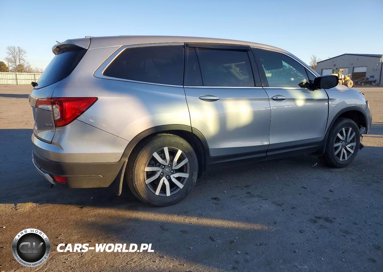 2019 Honda Pilot Exl VIN:5FNYF6H58KB047561 - 3