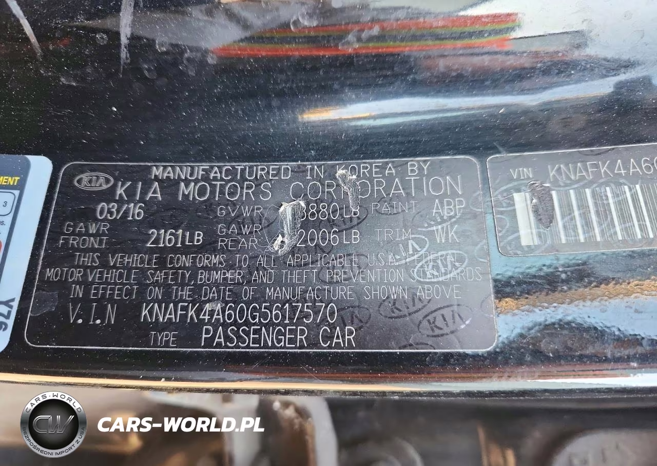2016 Kia Forte Lx VIN:KNAFK4A60G5617570 - 12