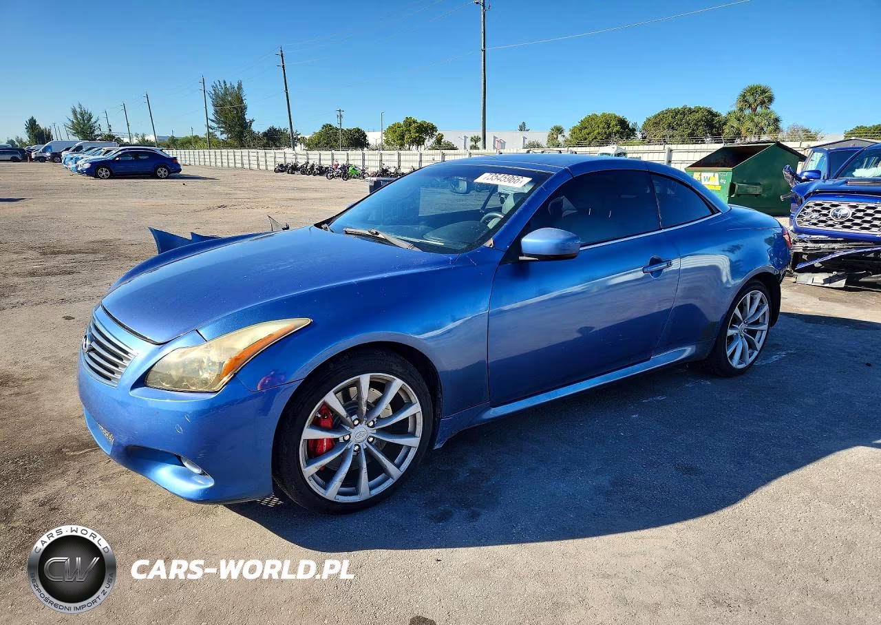 2011 Infiniti G37 Convertible Base VIN:JN1CV6FE3BM950775 - 1