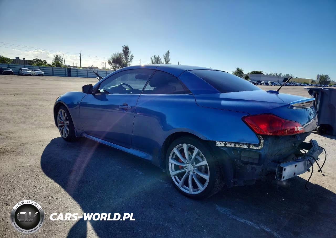 2011 Infiniti G37 Convertible Base VIN:JN1CV6FE3BM950775 - 2