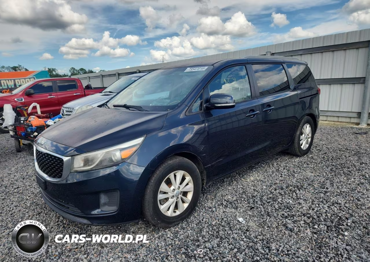 2015 Kia Sedona Lx VIN:KNDMB5C13F6058431 - 1