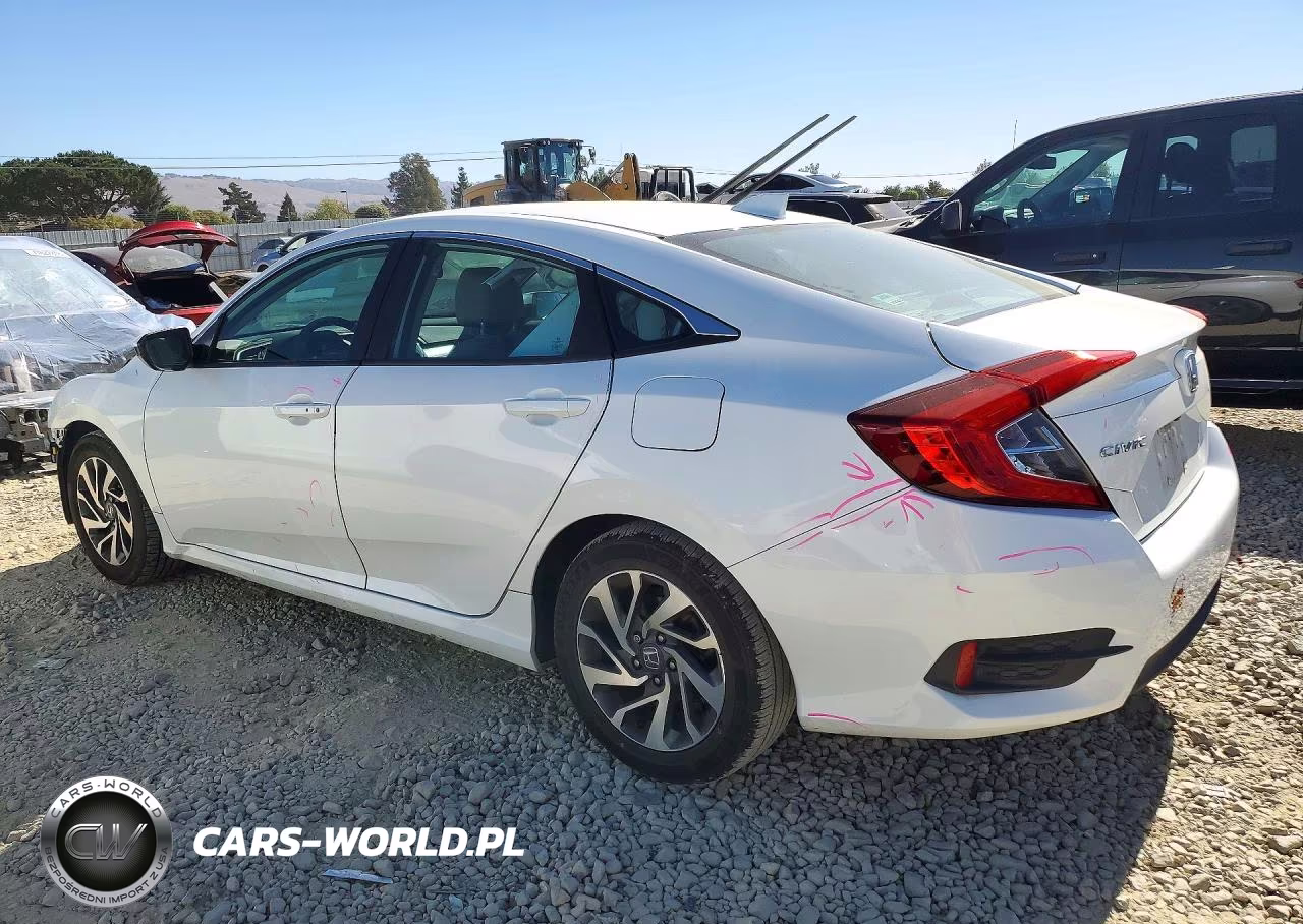 2017 Honda Civic Ex VIN:19XFC2F85HE206590 - 2