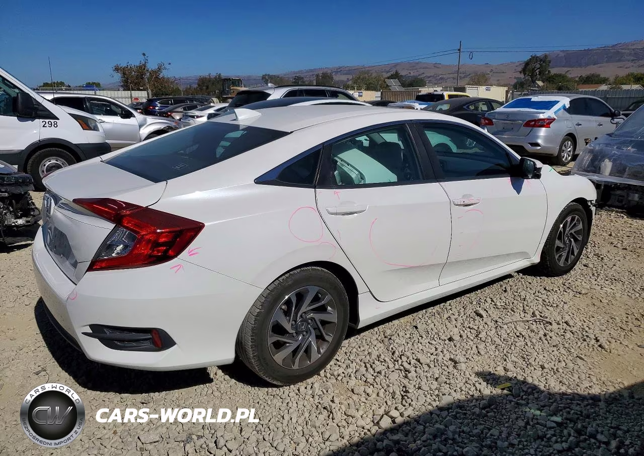 2017 Honda Civic Ex VIN:19XFC2F85HE206590 - 3