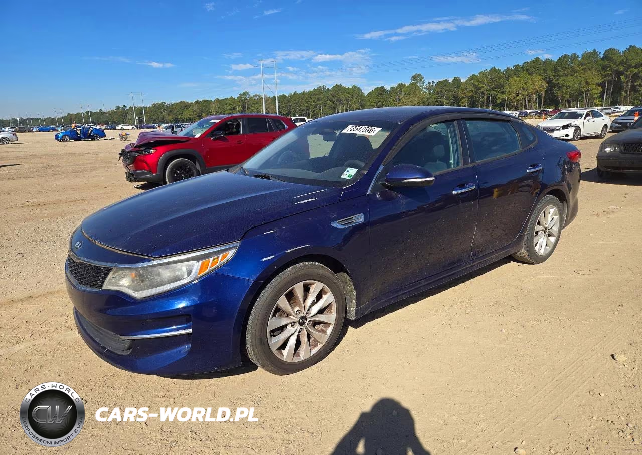 2017 Kia Optima Lx VIN:5XXGT4L37HG140561 - 1