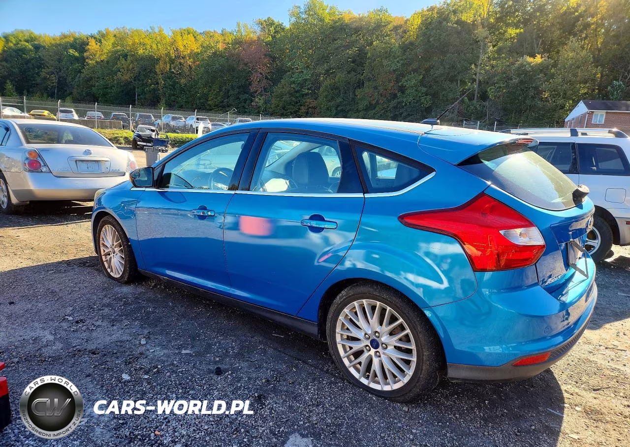 2014 Ford Focus Titanium VIN:1FADP3N22EL338603 - 2