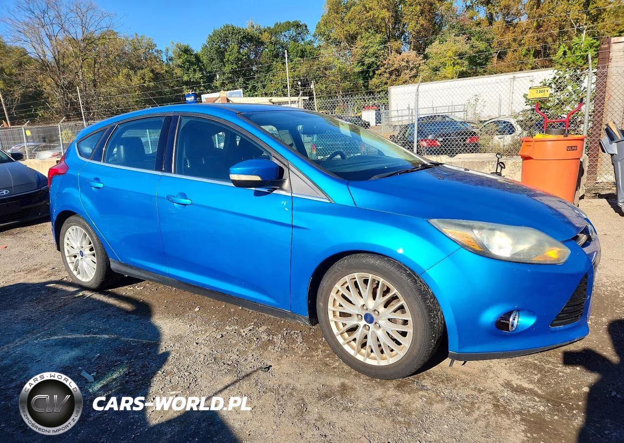 2014 Ford Focus Titanium VIN:1FADP3N22EL338603 - 4