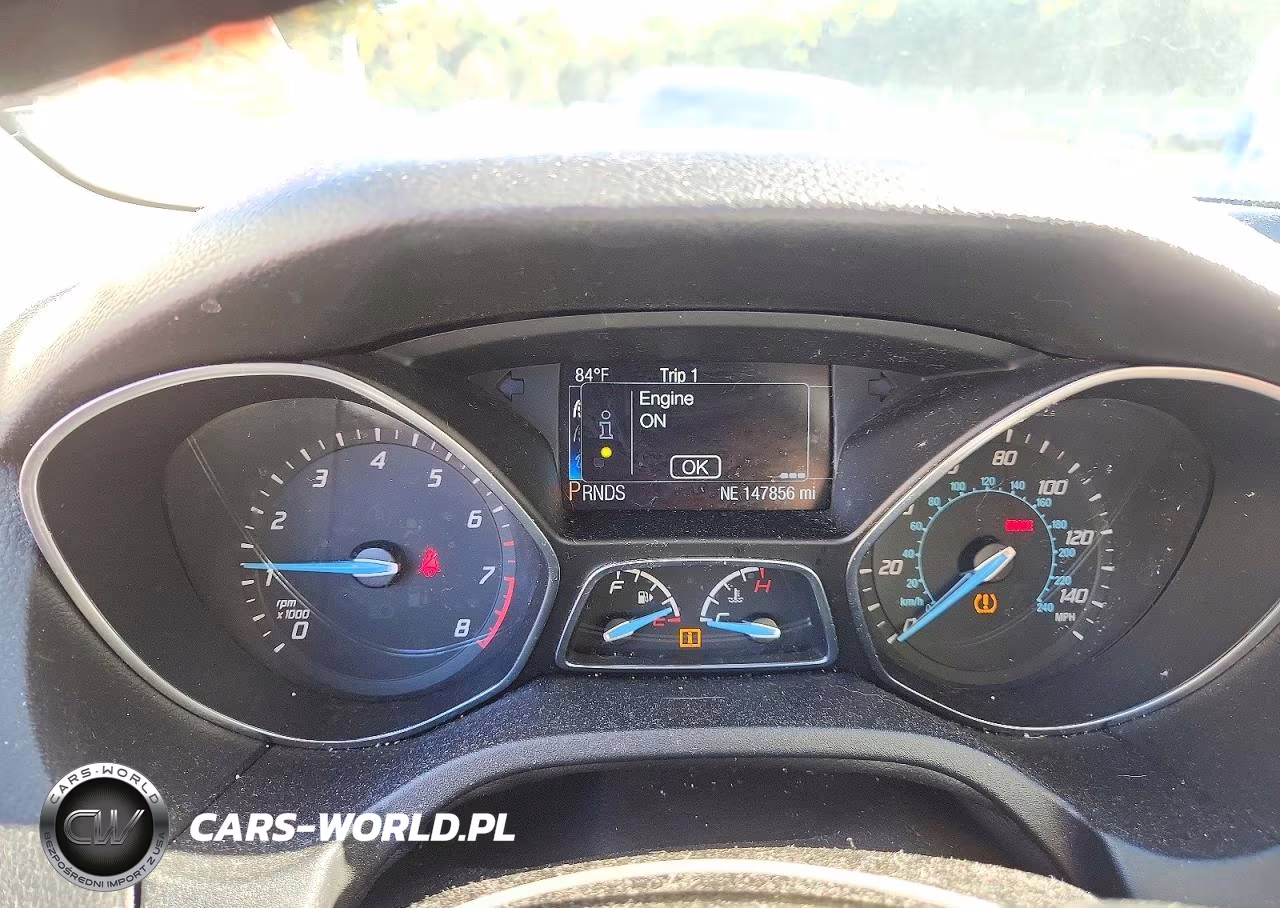 2014 Ford Focus Titanium VIN:1FADP3N22EL338603 - 9