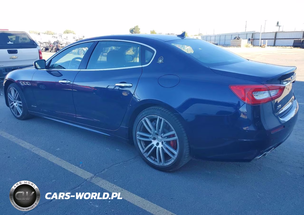 2018 Maserati Quattroporte S VIN:ZAM56YRLXJ1286351 - 2