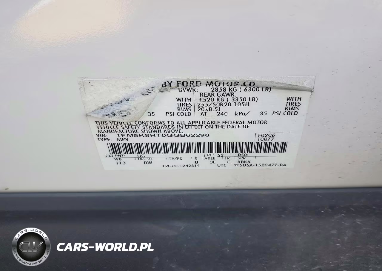 2016 Ford Explorer Platinum VIN:1FM5K8HT0GGB62298 - 13