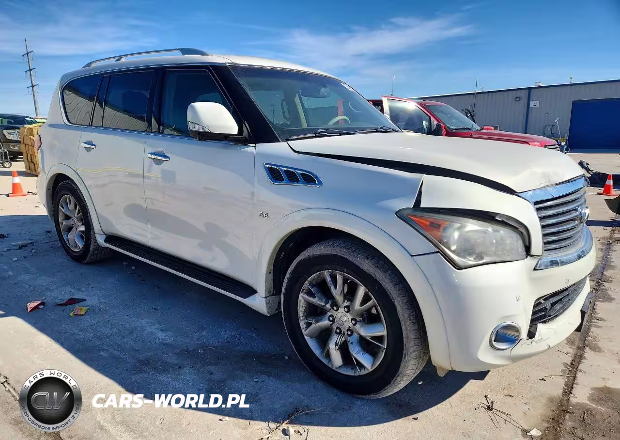 2014 Infiniti Qx80 VIN:JN8AZ2NF2E9551914 - 4