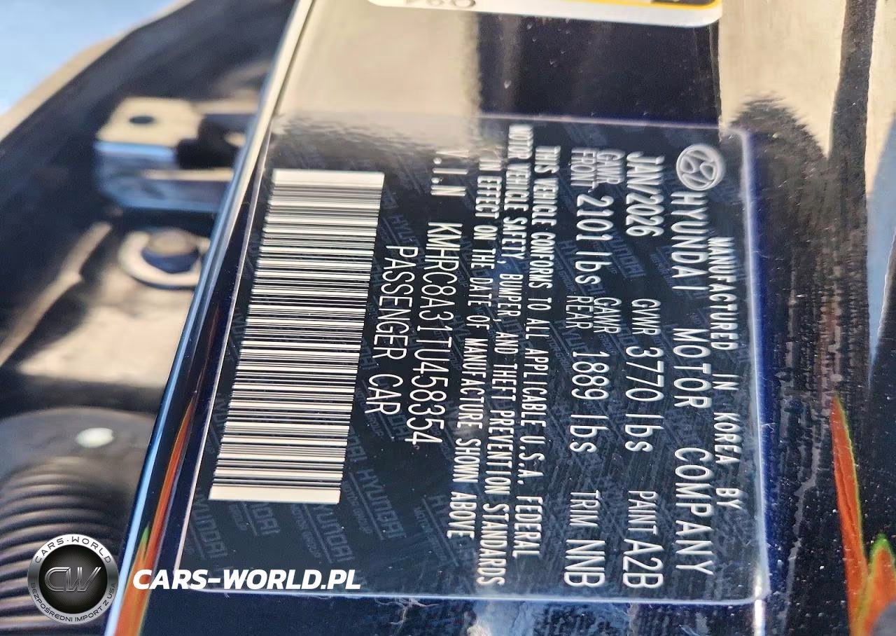 2026 Hyundai Venue Sel VIN:KMHRC8A31TU458354 - 13