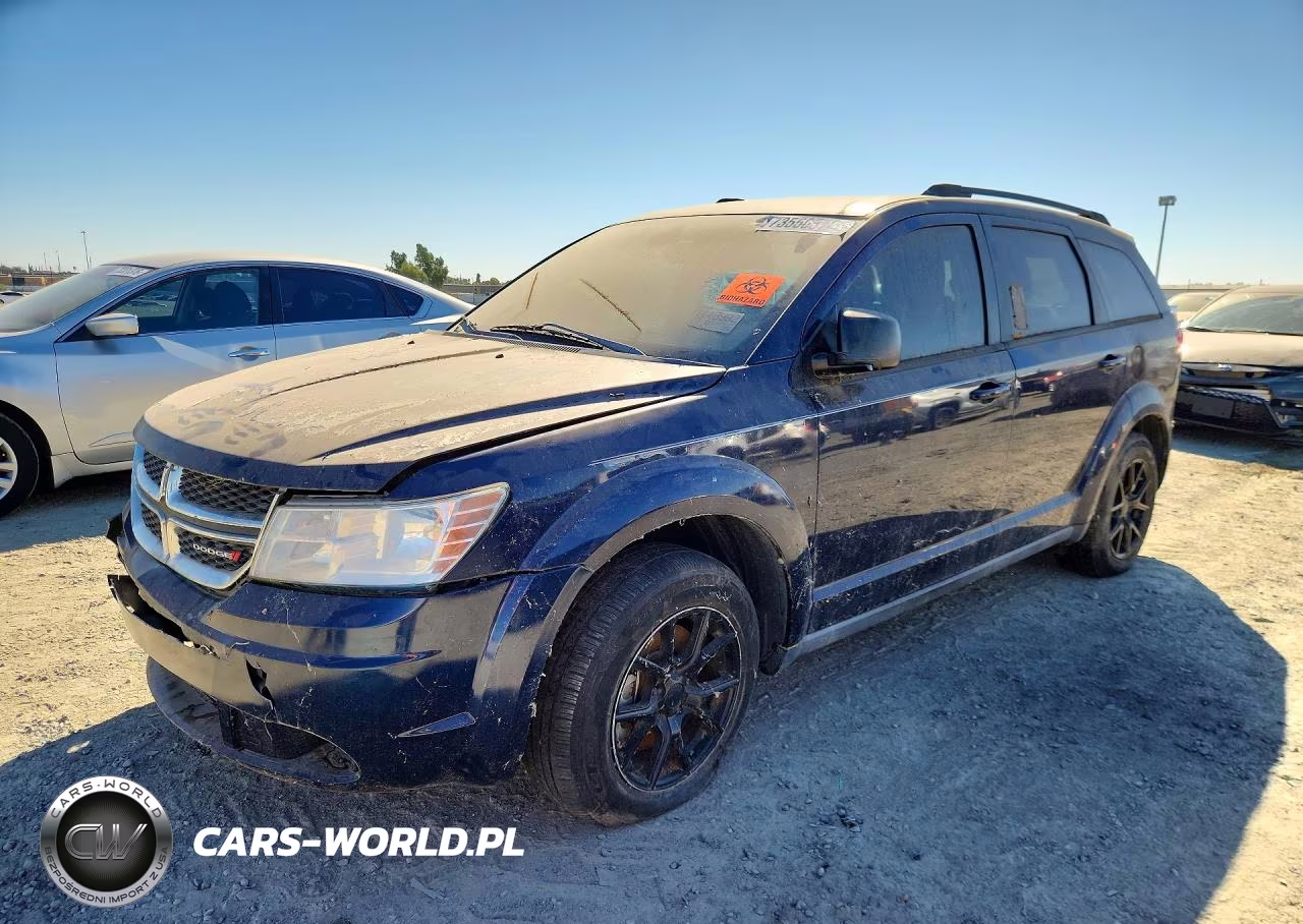 2017 Dodge Journey Se VIN:3C4PDCAB8HT504444 - 1
