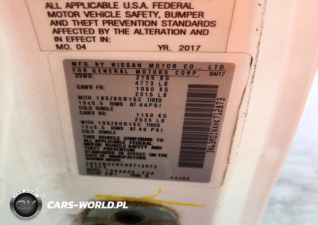 2017 Chevrolet City Express Lt Delivery Van VIN:3N63M0ZNXHK712873 - 13