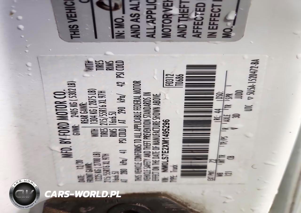 2021 Ford Transit Connect Xl VIN:NM0LS7E2XM1495296 - 13