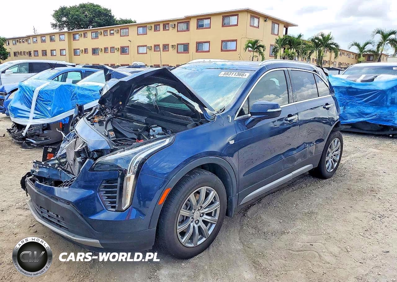 2021 Cadillac Xt4 Premium Luxury VIN:1GYFZCR43MF028086 - 1