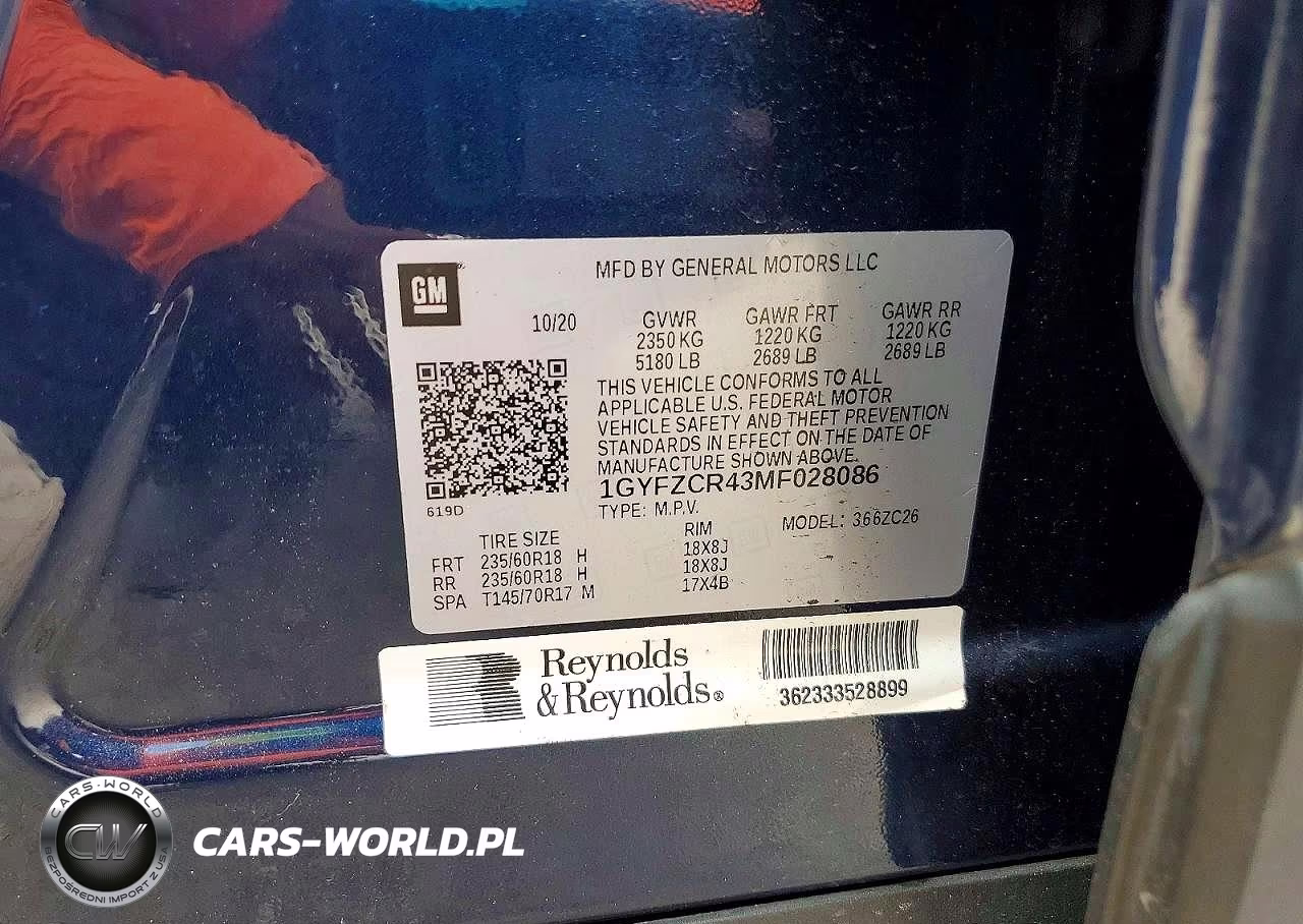 2021 Cadillac Xt4 Premium Luxury VIN:1GYFZCR43MF028086 - 13