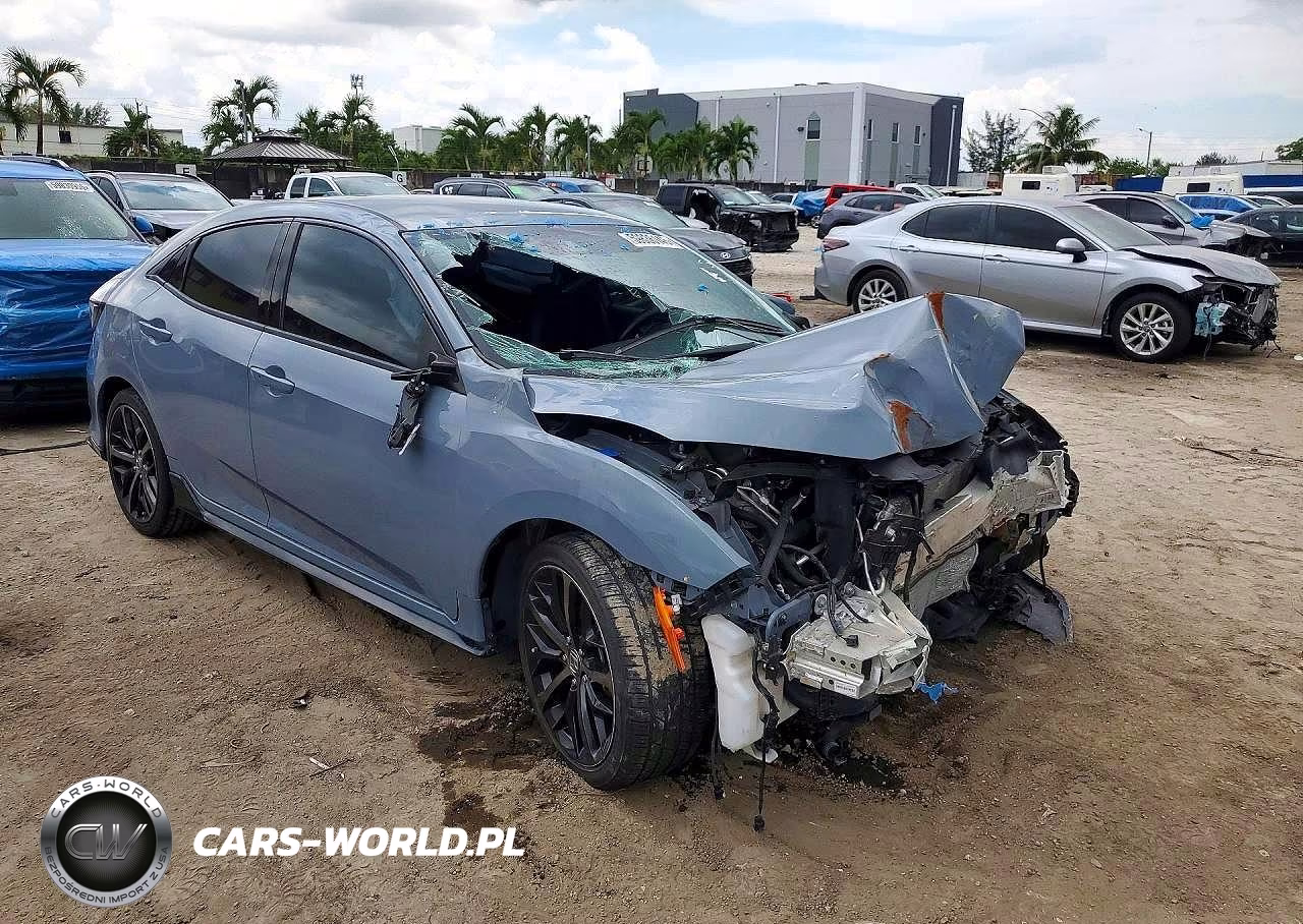 2020 Honda Civic Sport VIN:SHHFK7H45LU224888 - 4