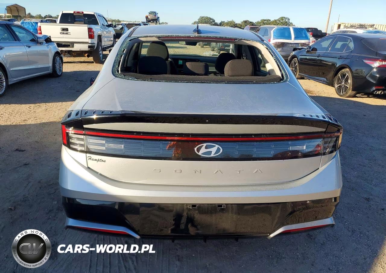 2026 Hyundai Sonata Sel Sport VIN:KMHL64JA8TA549238 - 6