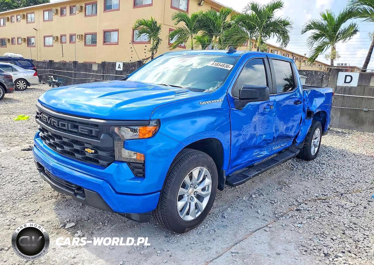 2025 Chevrolet Silverado C1500 Custom VIN:3GCPABEK2SG297739 - 1