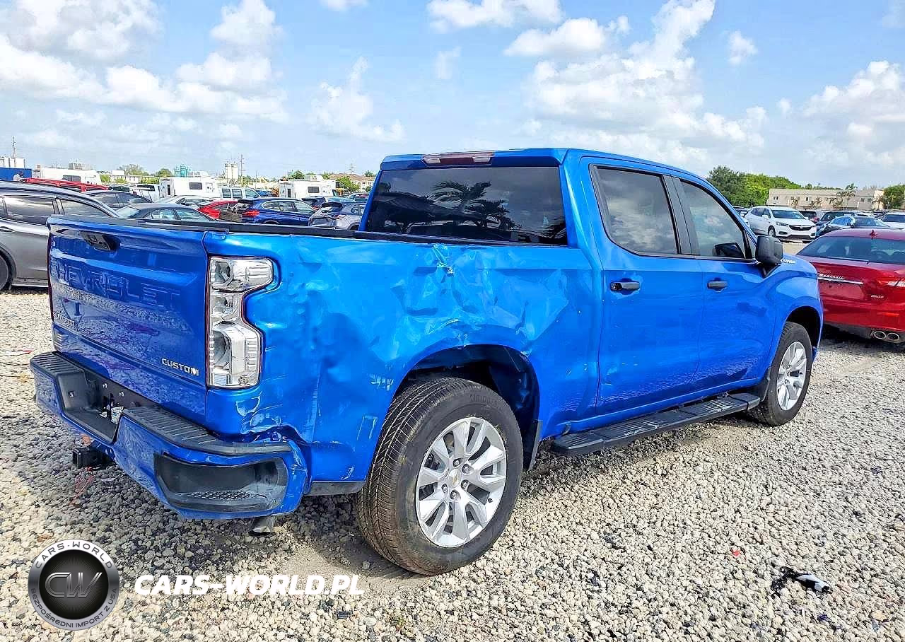 2025 Chevrolet Silverado C1500 Custom VIN:3GCPABEK2SG297739 - 3