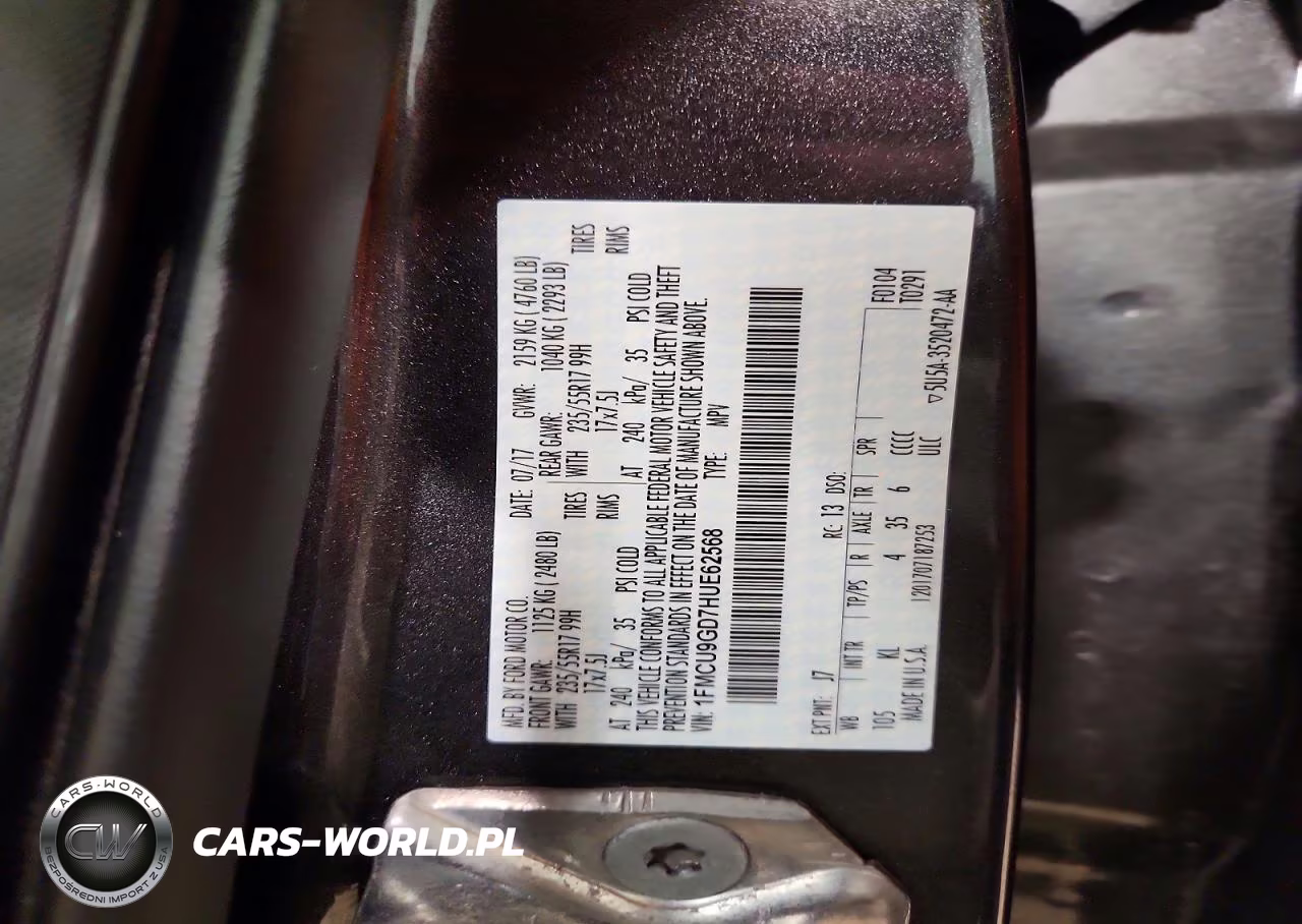 2017 Ford Escape Se VIN:1FMCU9GD7HUE62568 - 13
