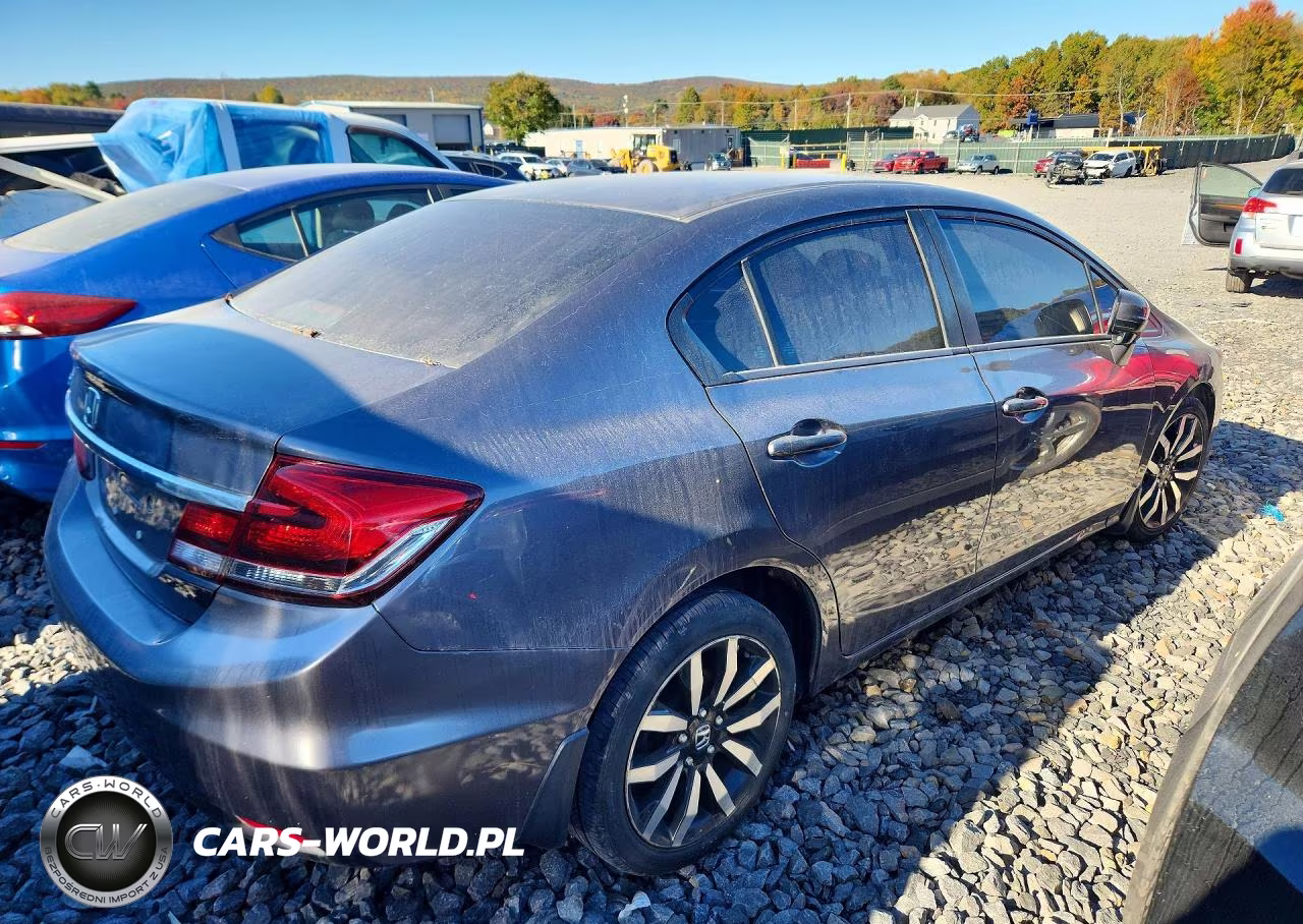 2014 Honda Civic Exl VIN:19XFB2F92EE247752 - 3