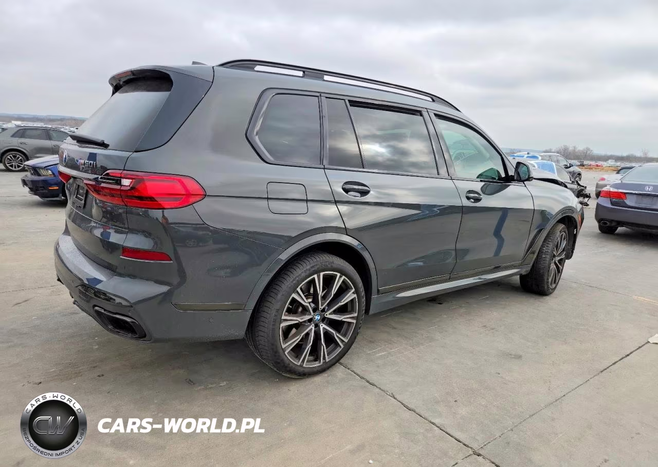 2021 BMW X7 M50I VIN:5UXCX6C02M9F85108 - 3