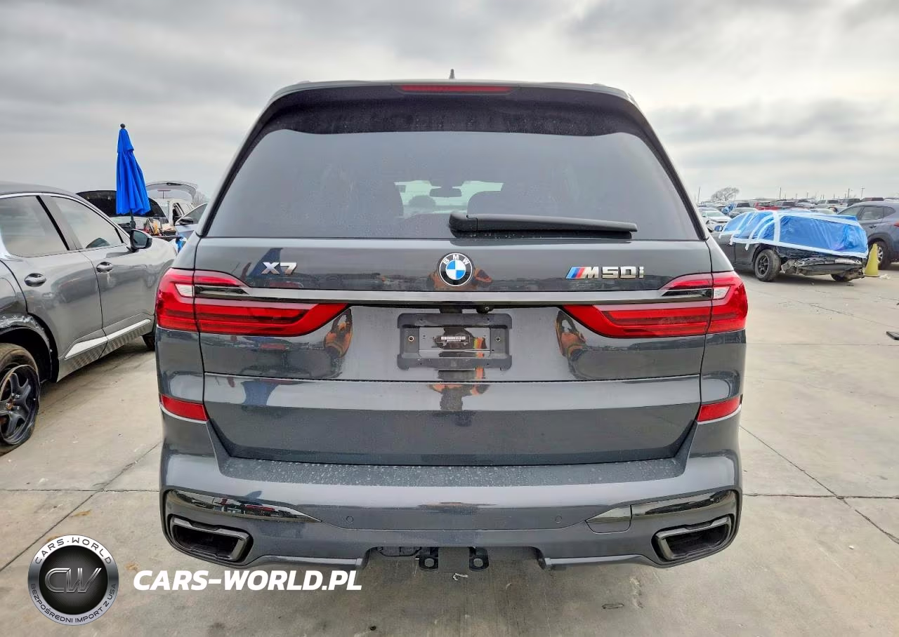2021 BMW X7 M50I VIN:5UXCX6C02M9F85108 - 6