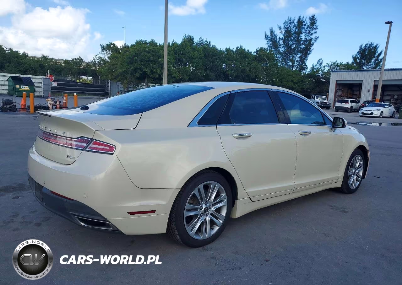 2014 Lincoln Mkz Hybrid VIN:3LN6L2LU8ER810278 - 3