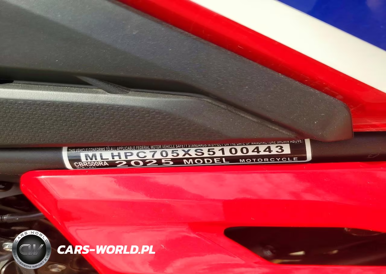 2025 Honda Cbr500 Ra VIN:MLHPC705XS5100443 - 9