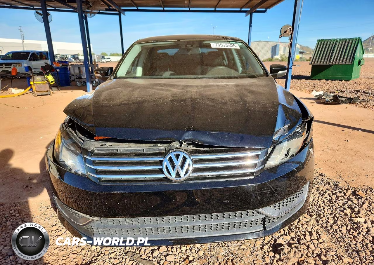 2013 Volkswagen Passat S VIN:1VWAP7A39DC082474 - 5