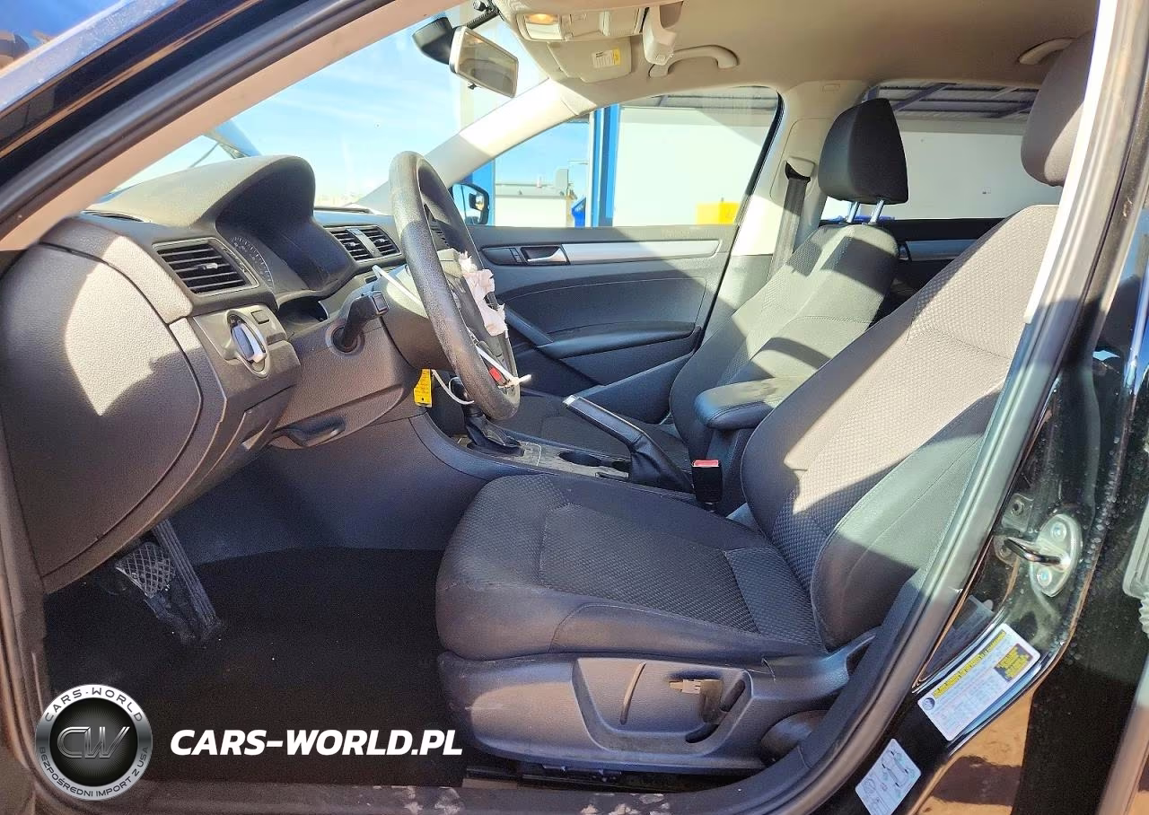 2013 Volkswagen Passat S VIN:1VWAP7A39DC082474 - 7
