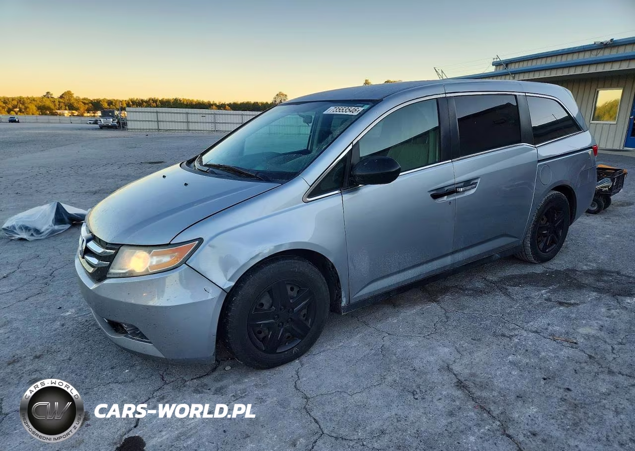 2016 Honda Odyssey Lx VIN:5FNRL5H27GB076814 - 1