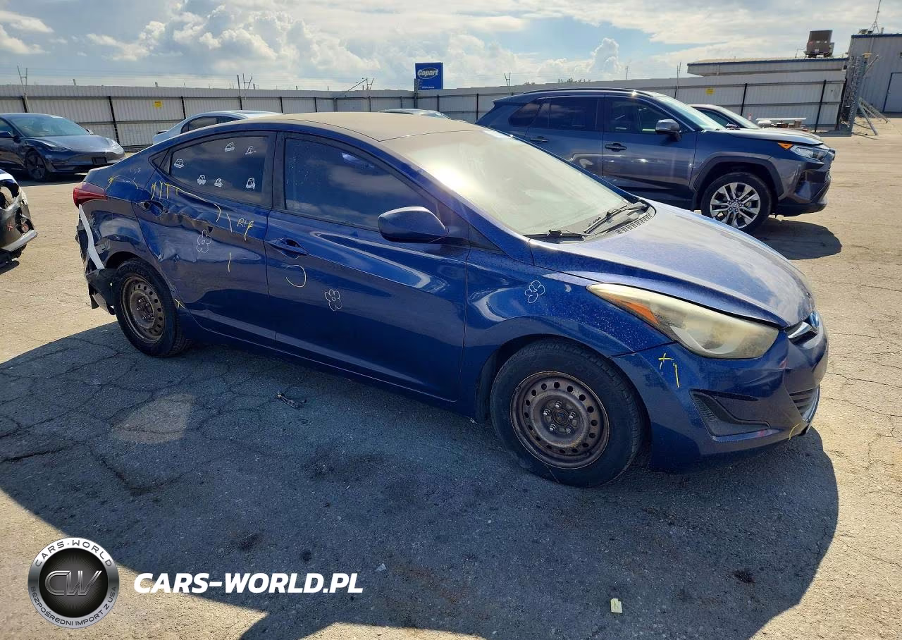 2016 Hyundai Elantra Se VIN:5NPDH4AE4GH735315 - 4