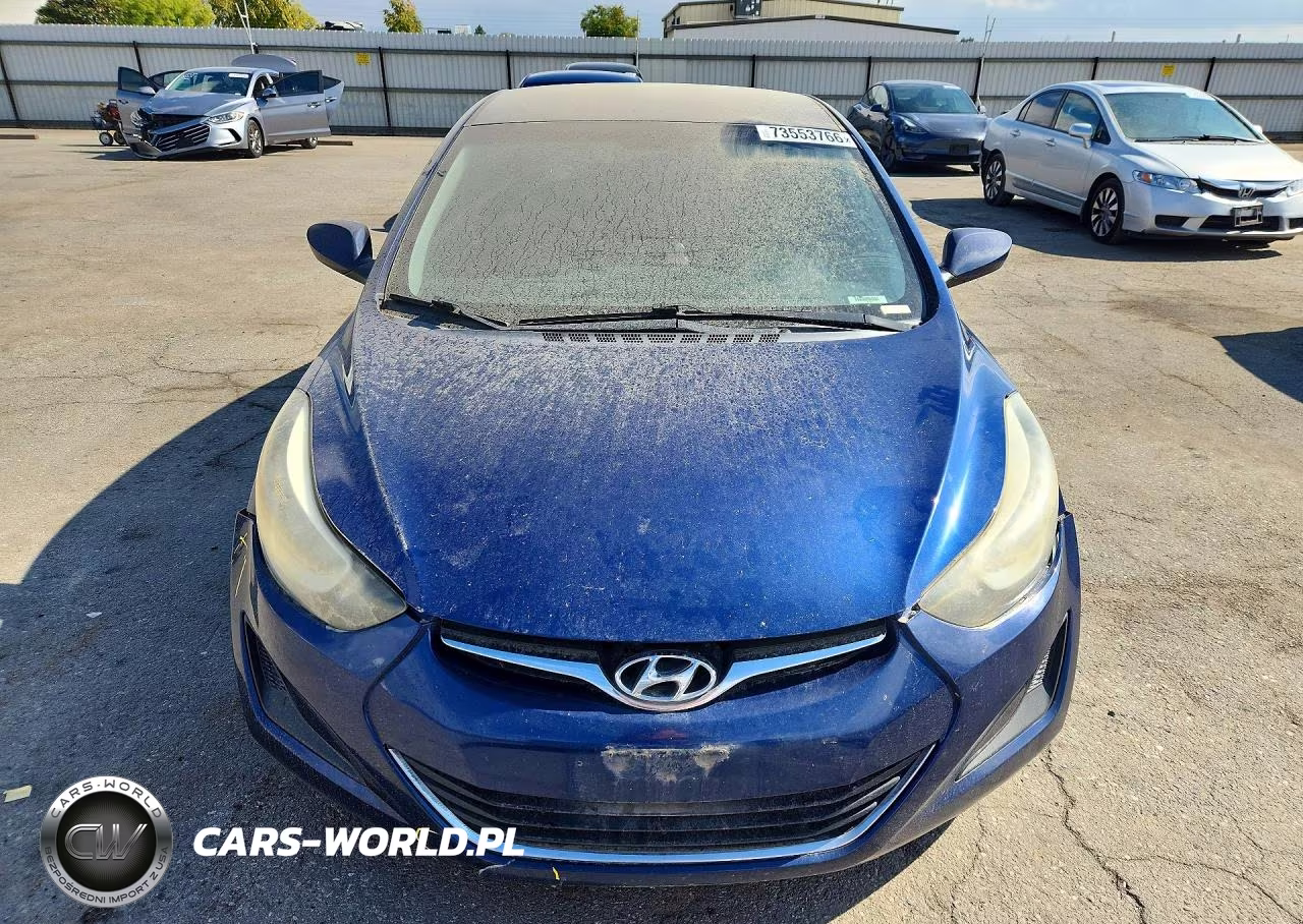 2016 Hyundai Elantra Se VIN:5NPDH4AE4GH735315 - 5