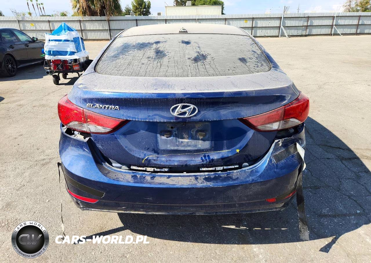 2016 Hyundai Elantra Se VIN:5NPDH4AE4GH735315 - 6