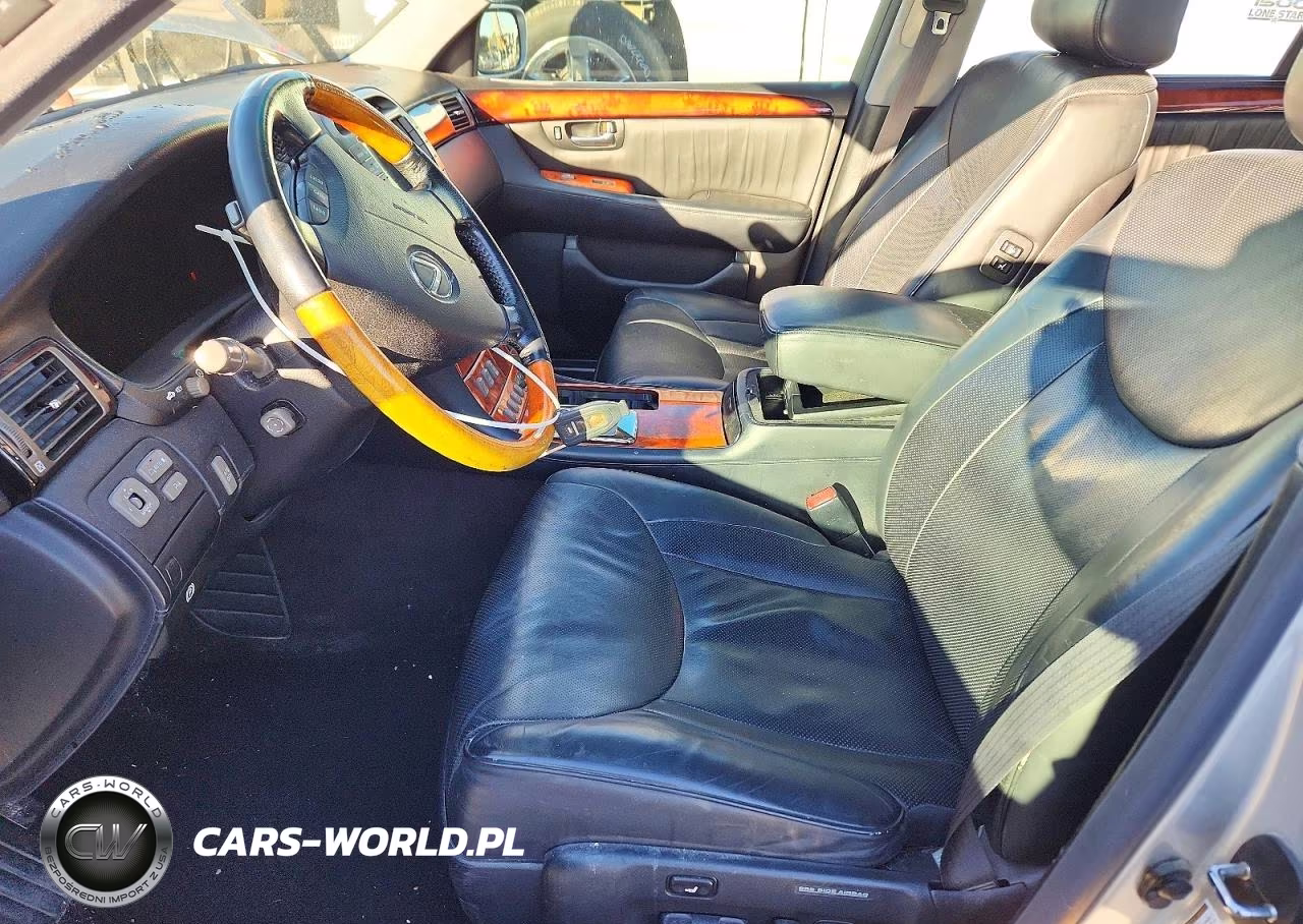 2004 Lexus Ls 430 VIN:JTHBN36F840170487 - 7