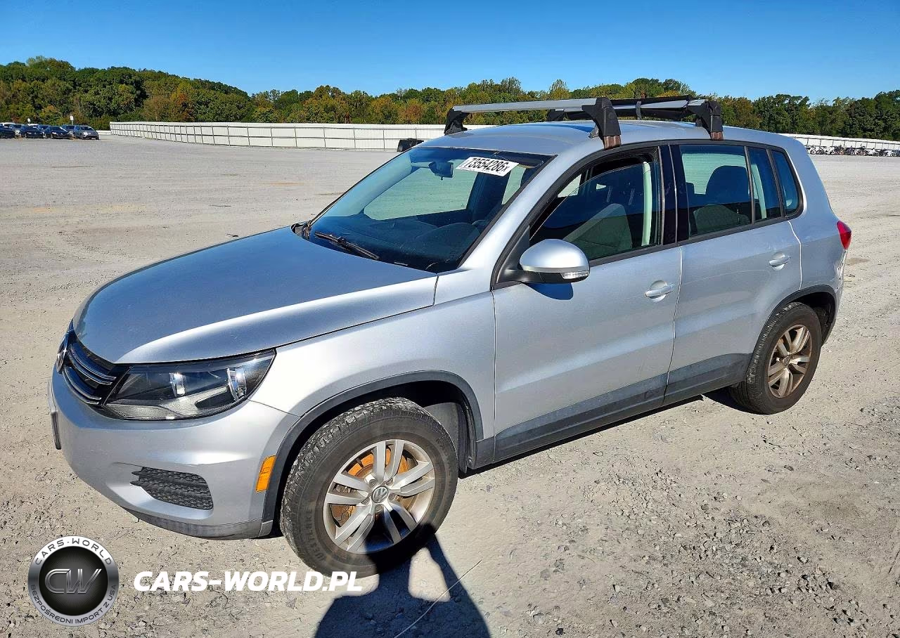 2013 Volkswagen Tiguan S VIN:WVGAV3AX4DW591645 - 1