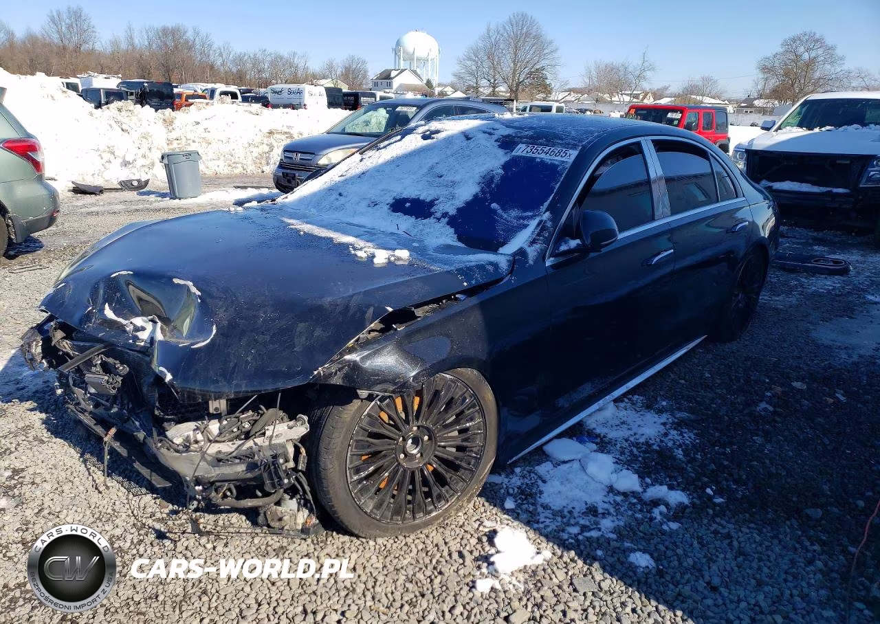 2021 Mercedes-Benz S 580 4Matic VIN:W1K6G7GB0MA036489 - 1