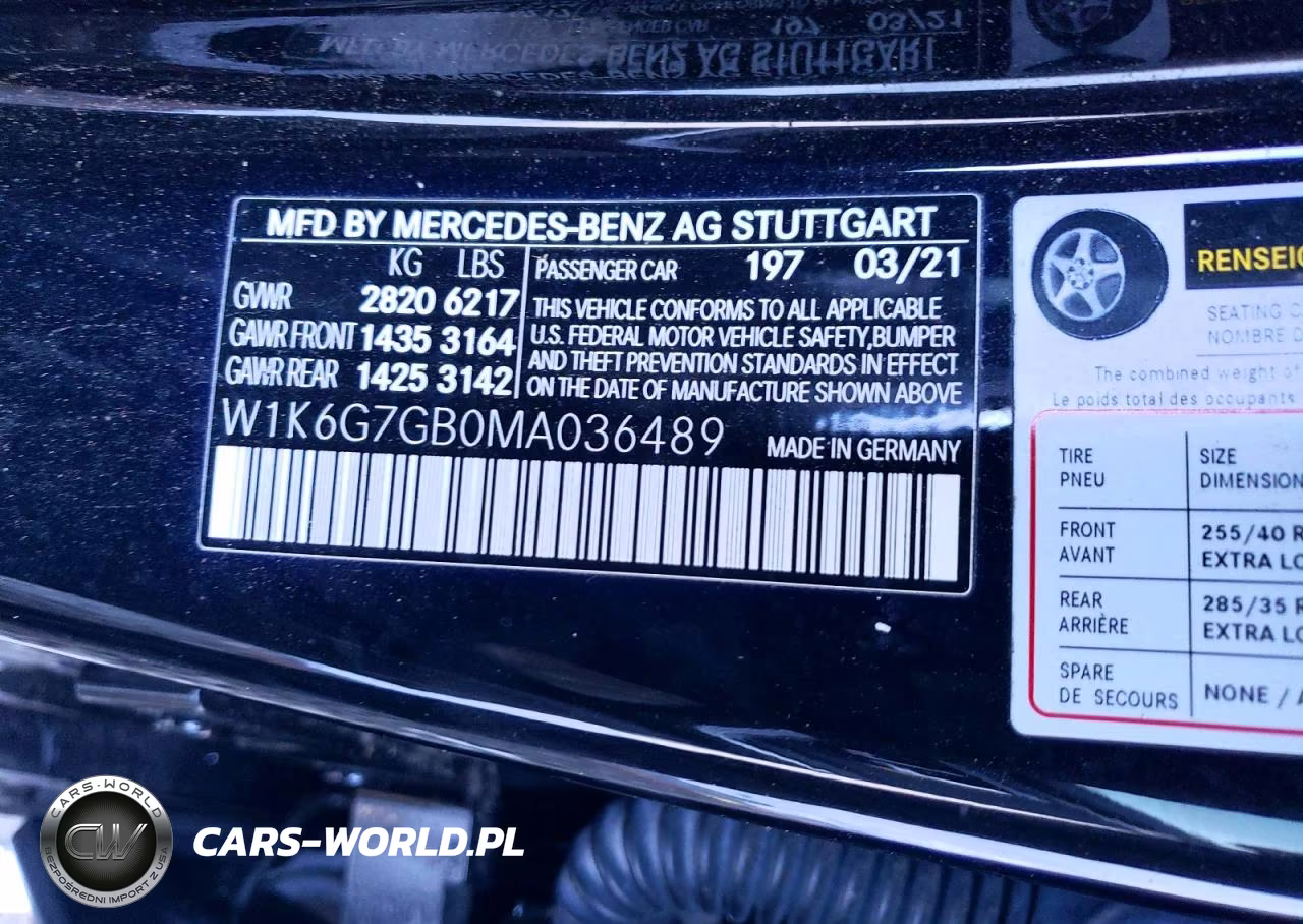 2021 Mercedes-Benz S 580 4Matic VIN:W1K6G7GB0MA036489 - 13