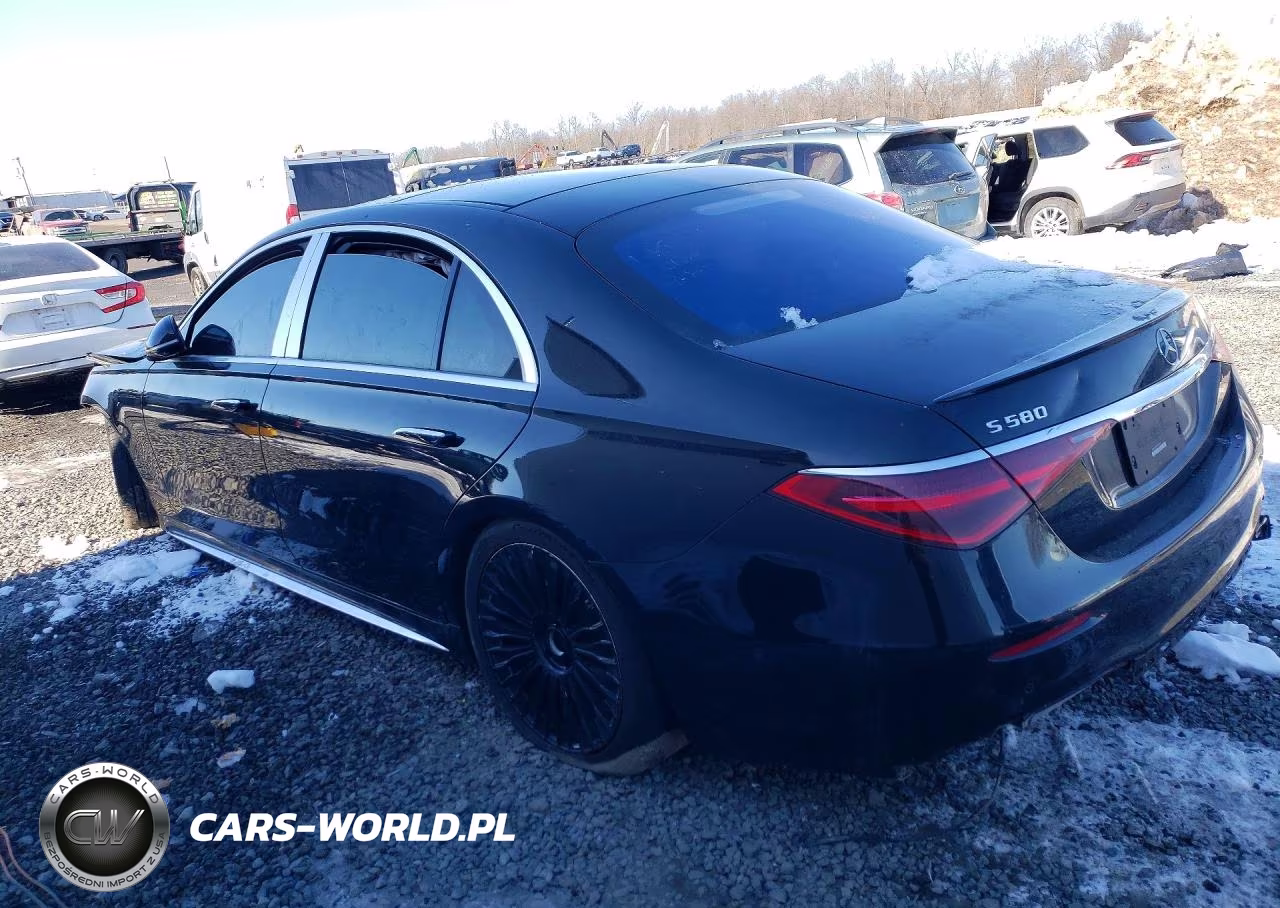 2021 Mercedes-Benz S 580 4Matic VIN:W1K6G7GB0MA036489 - 2