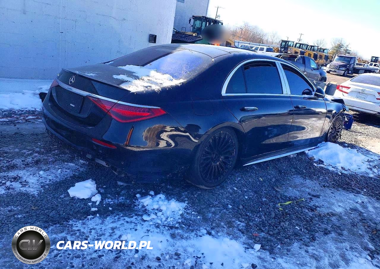2021 Mercedes-Benz S 580 4Matic VIN:W1K6G7GB0MA036489 - 3