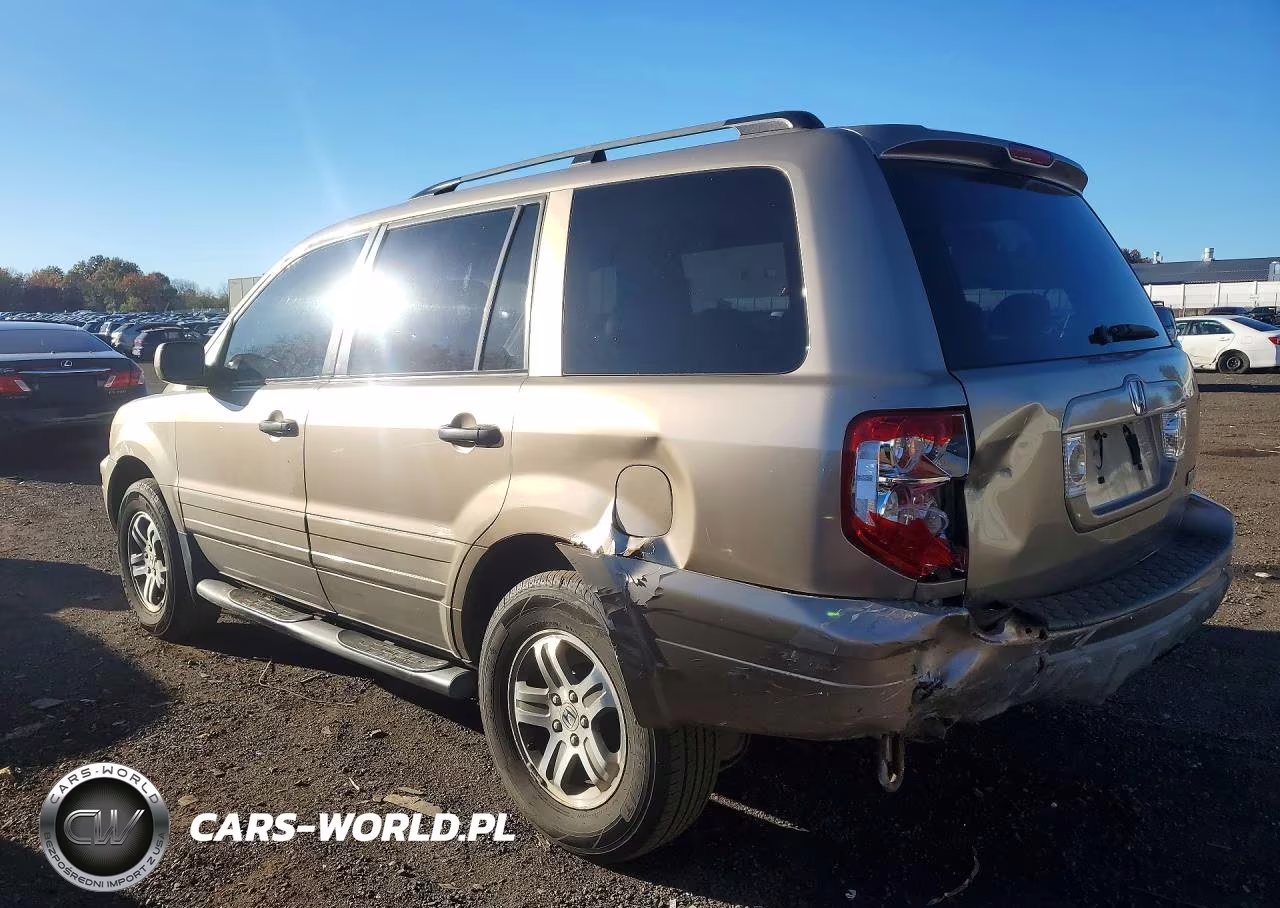 2004 Honda Pilot Exl VIN:2HKYF18534H531953 - 2
