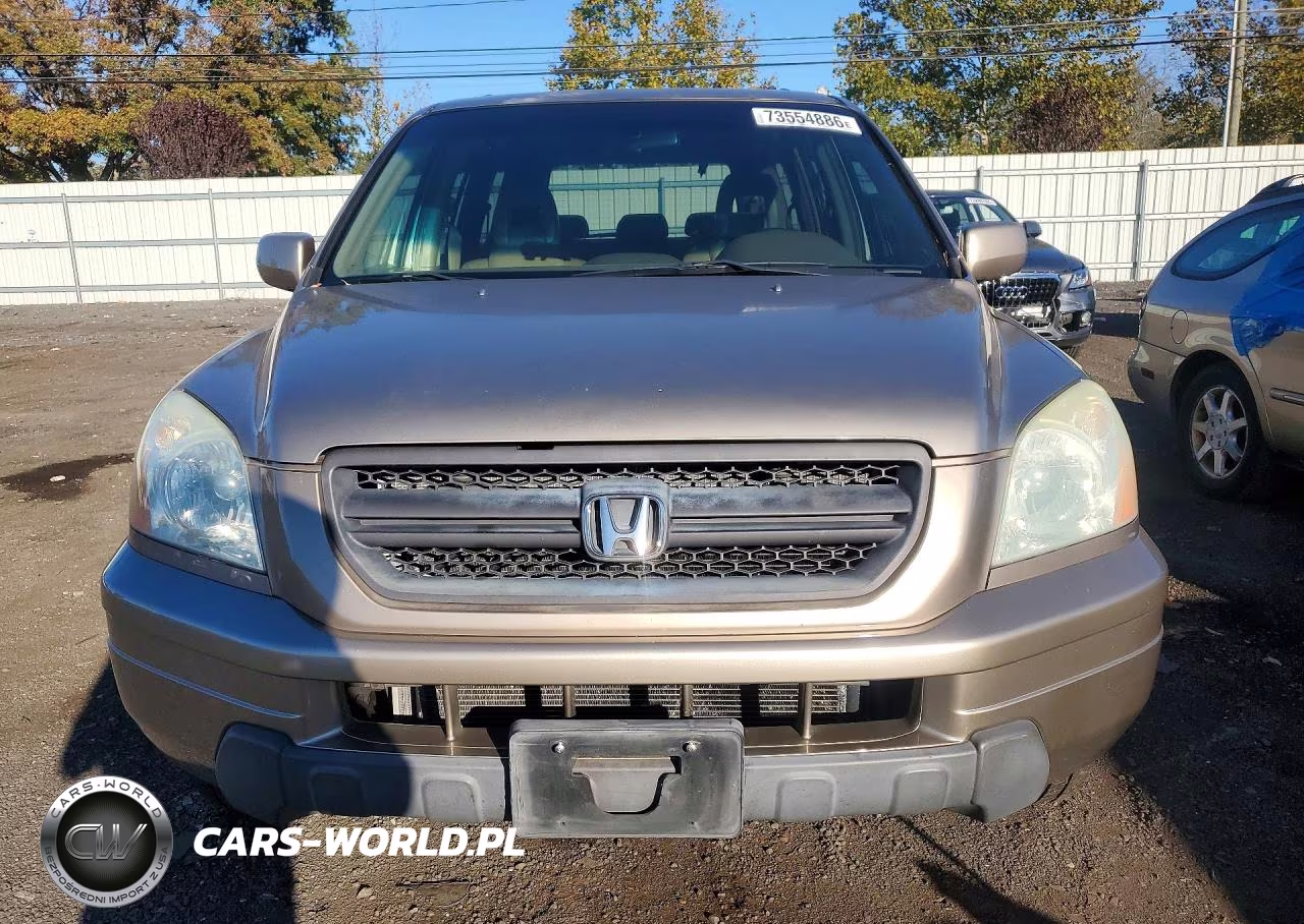 2004 Honda Pilot Exl VIN:2HKYF18534H531953 - 5