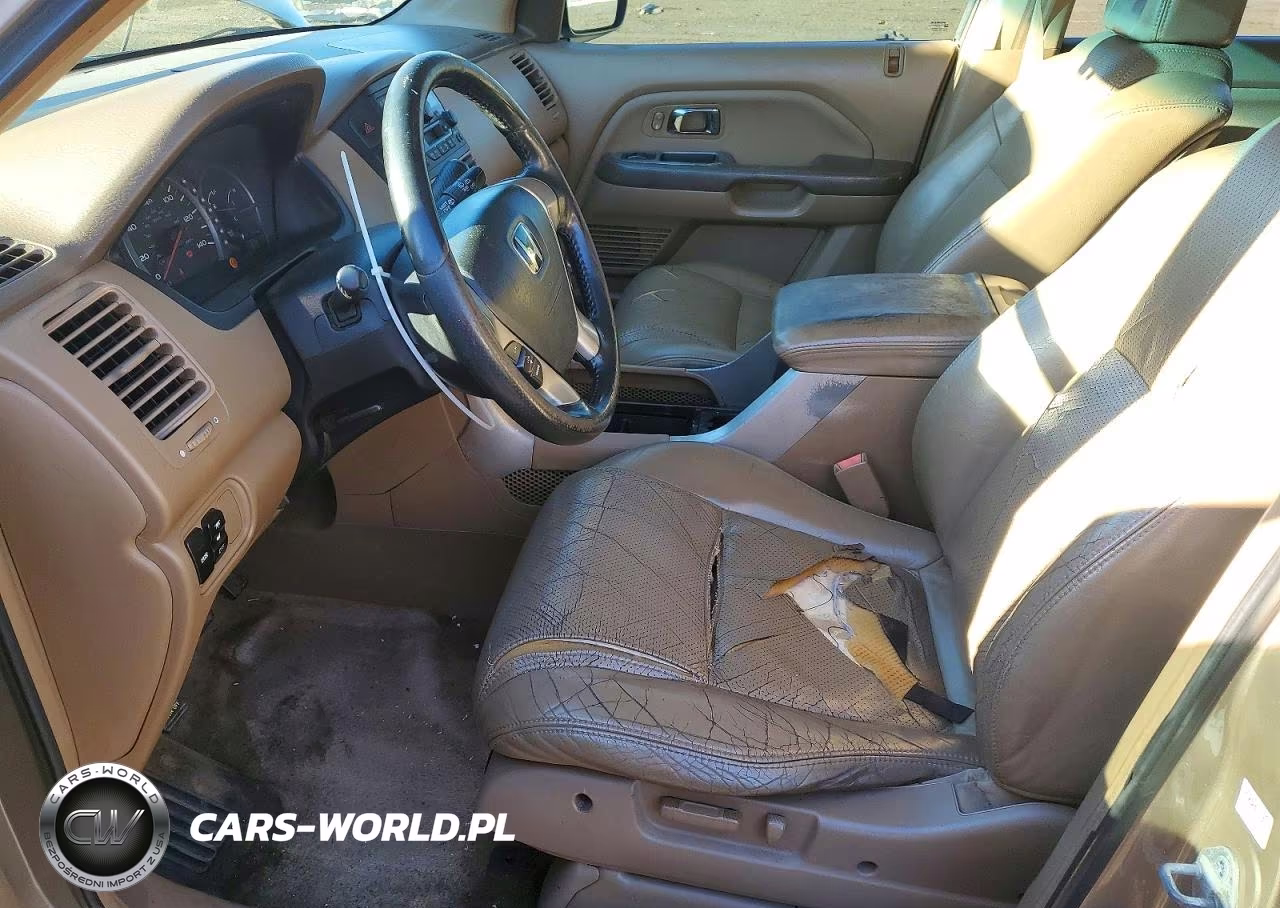 2004 Honda Pilot Exl VIN:2HKYF18534H531953 - 7