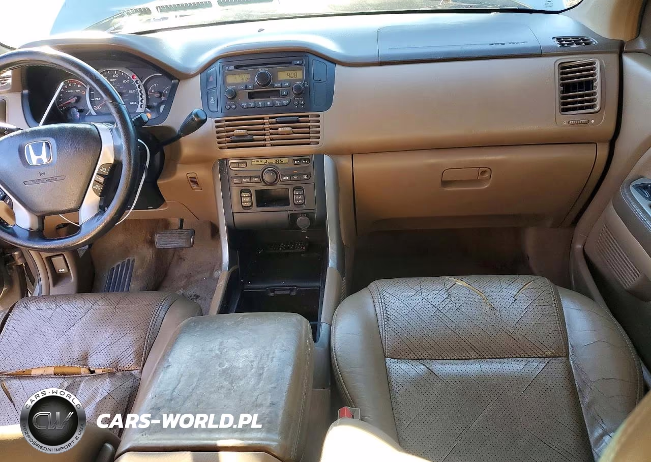 2004 Honda Pilot Exl VIN:2HKYF18534H531953 - 8