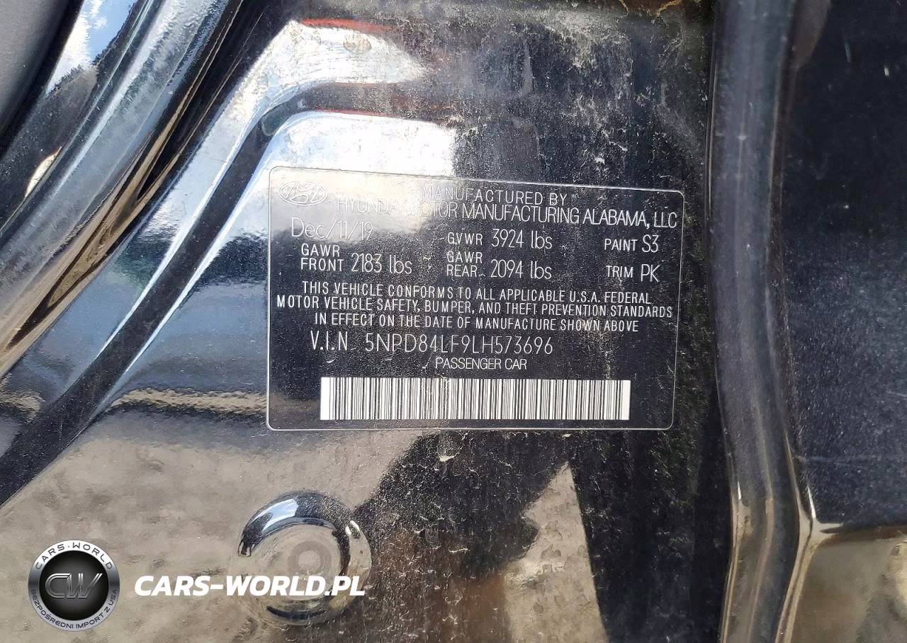 2020 Hyundai Elantra Sel VIN:5NPD84LF9LH573696 - 13