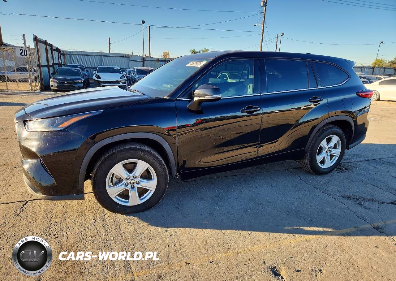 2021 Toyota Highlander L VIN:5TDCZRAH0MS033935 - 1