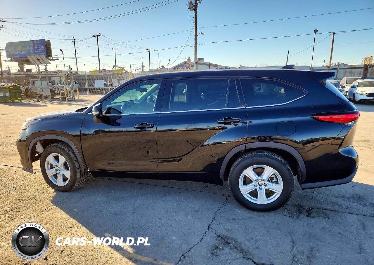 2021 Toyota Highlander L VIN:5TDCZRAH0MS033935 - 2